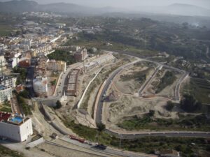 Vista aèria de Beniver (Foto d'efenou. Més info www.efenou.es)