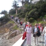 Grup de residents europeus del Campello de visita pel passeig ecològic