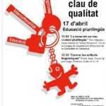 Cartell de la jornada sobre plurilingüisme