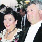Antonio Ivars i la seua dona, Macarena Fortón