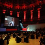 Celebració del rècord al MNAC