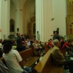 Imatge de l'església en el Memorial Paco La Parra de 2010