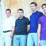 L'equip de restauració de l'Eva Pinera amb les autoritats