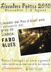 Cartell del 2n Llavador Poètic 2010
