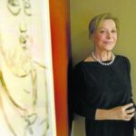 Martine Soria,   filla del pintor Salvador Soria i comissària d'art