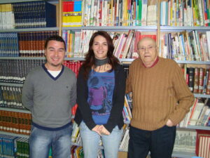 Belén Ivars, acompanyada de Bernat Capó i Xavi Tro