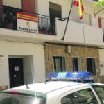 Quarter provisional de la guàrdia civil al carrer Bilbao