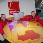 Alex Pella i Pepe Ribes abracen el recorregut de la Barcelona World Race