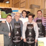 Xavi Tro i els hostalers en l'edició de 2011 de Fitur