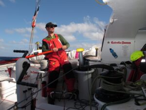 Pepe Ribes a la canya de l'Estrella Damm