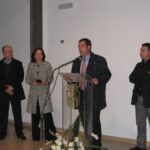 Inauguració de l'exposició sobre la primera època del Certamen de Pintura Salvador Soria