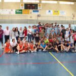 Participants al III Torneig de Bàsquet Infantil comarcal 3x3