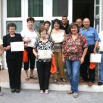 Lliurament de diplomes del curs d'informàtica per a gent gran