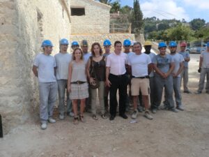 Els alumnes seleccionats per l'Escola Taller per a la seua estada a França