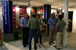 Stand del Col·lectiu ECCA a l'Encontre