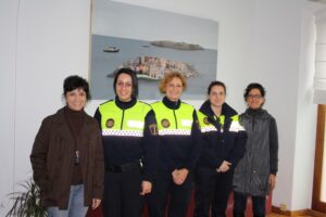 Policies assistents al curs d'intervenció policial