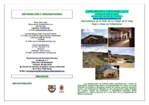 Díptic del campament d'hivern 2011