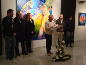 Inauguració de l'exposició de pintura d'Eric Zilverberg