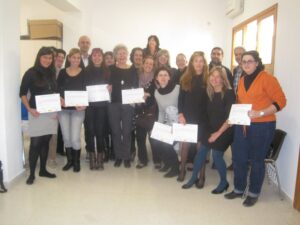 Assistents al curs d'habilitats comercials de Creama Benissa