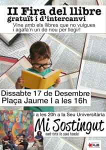 Cartell de la 2a Fira del llibre Cartell de la 2a Fira del llibre