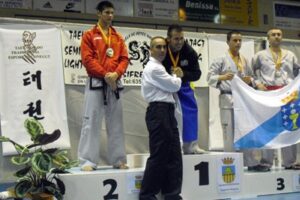 Pòdium del Campionat d'Espanya de Taekwondo tradicional