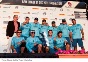 El Team Telefónica reull el premi de la 2ª etapa de la Volvo Ocean Race