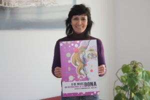 Cartell guanyador del "Mes de la dona 2012"