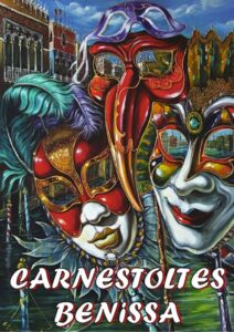 Cartell anunciador dels Carnestoltes 2012 a Benissa