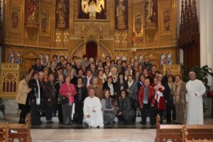 L'associació de mestresses de casa de Benissa durant la celebració del Dia de la Dona de 2012