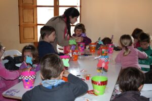 Xiquets a la "Mona de Pasqua"
