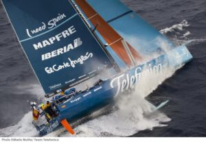 El Team Telefónica supera la tempesta "Alberto"