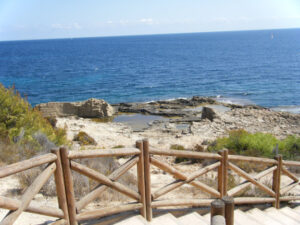 Tram del passeig ecològic a Les Bassetes