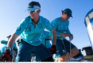 Pepe Ribes a bord del Telefónica Pepe Ribes a bord del Telefónica