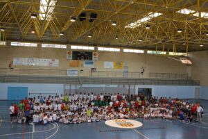 Els xiquets de les escoles esportives municipals de Benissa