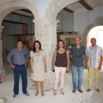 Visita de la Directora General de Patrimoni Cultural a les cases del carrer Puríssima
