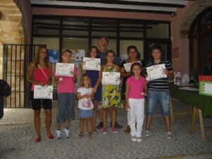 Xiquets participants al XX Taller d'Estiu de filatèlia a Benissa Xiquets participants al XX Taller d'Estiu de filatèlia a Benissa