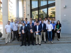 El regidor Jorge Ivars va recollir la guia IVAJ. Gva Jove