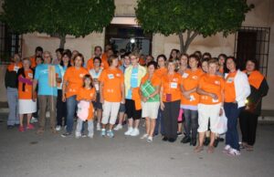 Grup nocturn de "Caminar és sa" de 2012 a Benissa