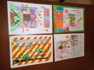 Dibuixos guanyadors del concurs de dibuixos infantils de moros i cristians de Benissa