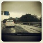 Granissol prop de l'entrada de l'autopista (foto de l'instagram de @aguedarp)