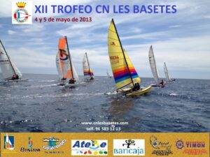 Cartell del XII Trofeu Club Nàutic Les Bassetes