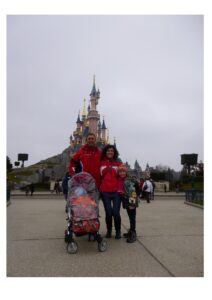 La família guanyadora del viatge a Eurodisney