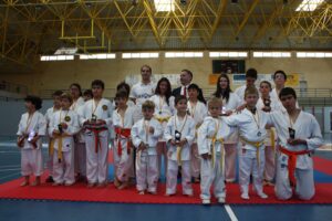L'equip de karate de Benissa
