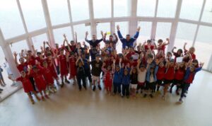 Recepció de la torxa dels Minijocs a Benissa