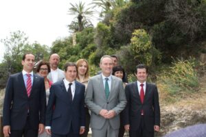 Visita d'Alberto Fabra a Benissa