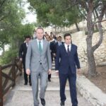 Visita d'Alberto Fabra a Benissa