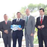 Visita d'Alberto Fabra a Benissa