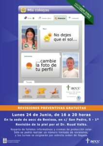 Cartell de la campanya contra el càncer de pell