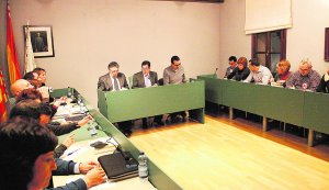 Una sessió plenària de l'Ajuntament de Benissa