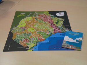 El plànol de la zona costanera de Benissa